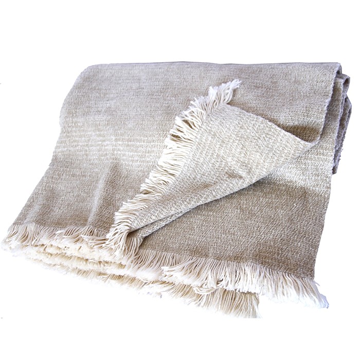 Picture of Stone Chenille Two-Tone Throw