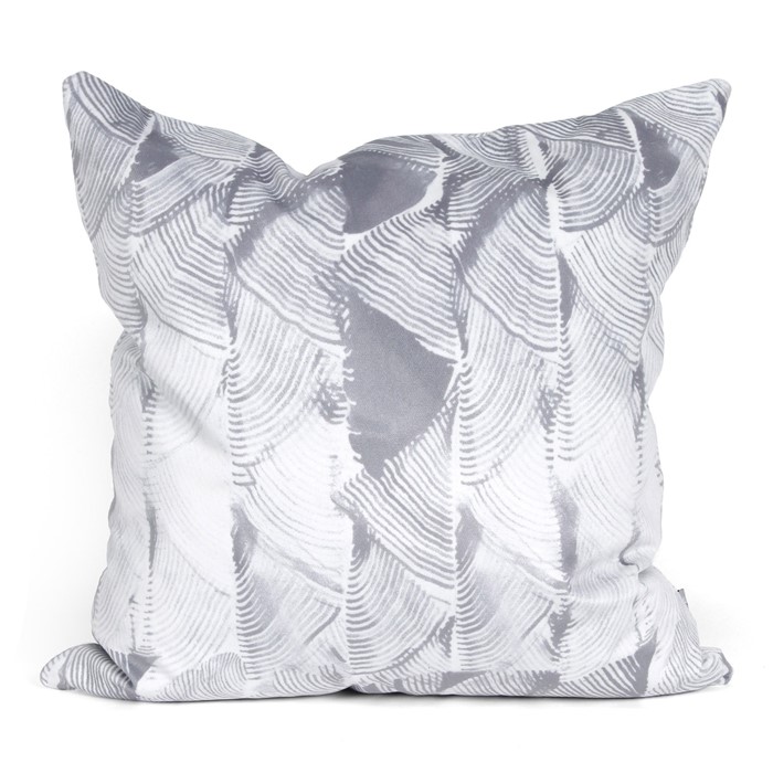 Picture of Tassel Fern Cushion Cover - Silver