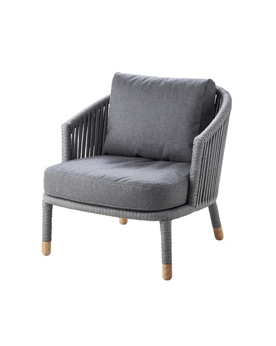Picture of Moments lounge chair, incl. Grey cushion set