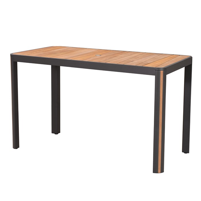 Picture of Madrid Bar Height Table in Charcoal