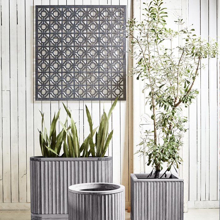 Picture of Bamboo Pleat 'Hari' Design Screen